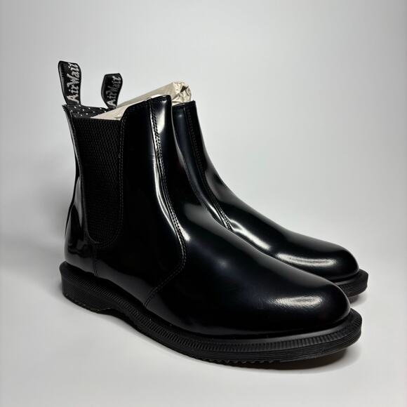 Dr. Martens Flora Women's Smooth Leather Chelsea Boots in Black - Picture 6 of 11